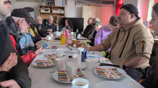 Kaffee und Kuchen zur Einstimmung